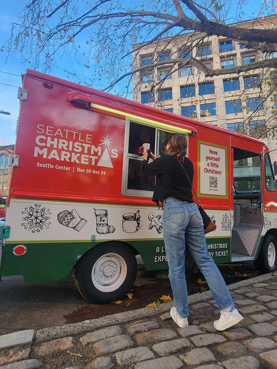 Seattle Christmas Market truck